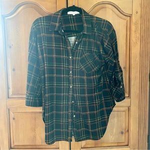 Black Flannel Shirt